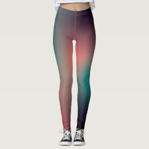 Freiformverlauf auf extragroßer Legging Leggings