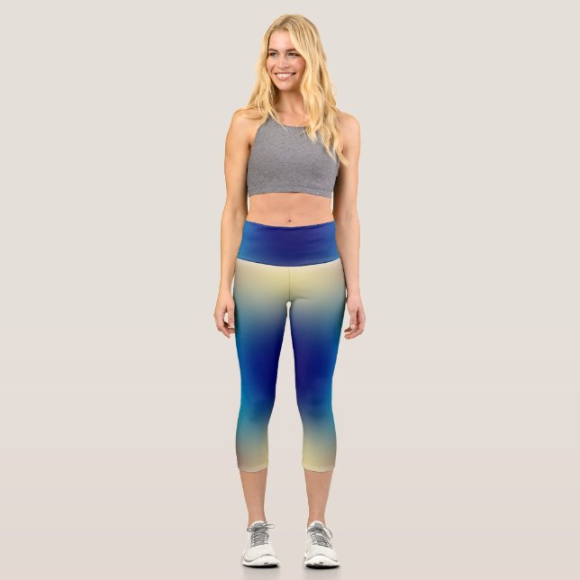 Freiformverlauf auf kleiner Legging (Vorderseite)