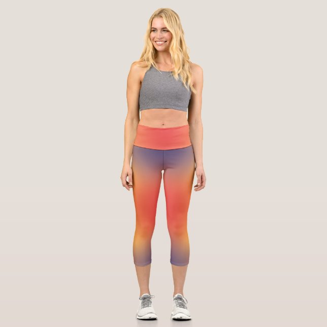 Freiformverlauf auf mittlerer Legging (Vorderseite)