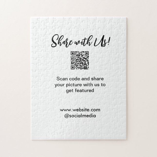 Freigabe der Bildprüfung QR-Code hinzufügen Websit (Vertikal)