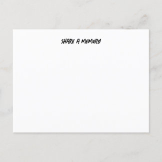 Freigeben einer Speicherpostkarte Postkarte