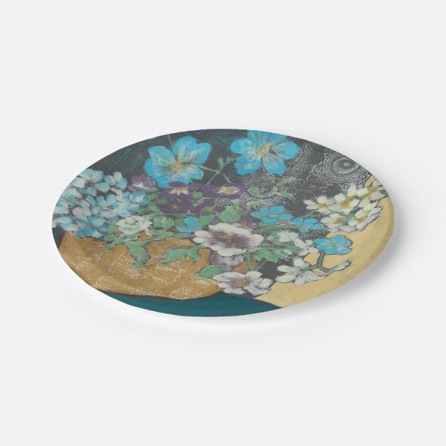 Freigebiger Frühling I Pappteller (Schrägansicht)