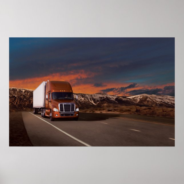 Freightliner Cascadia #20 Poster (Vorne)