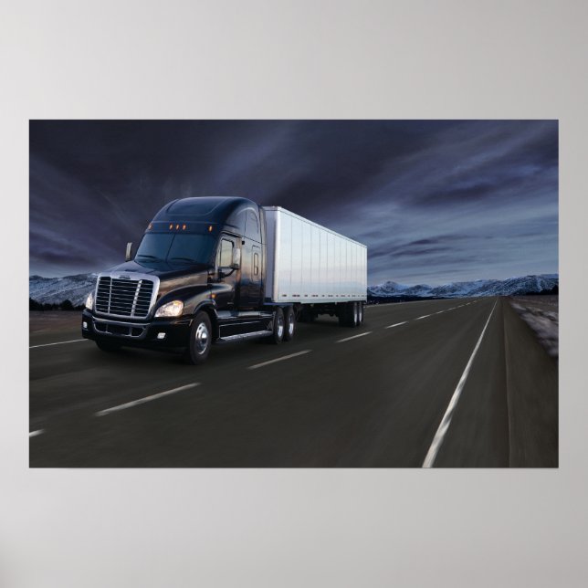 Freightliner Cascadia #21 Poster (Vorne)