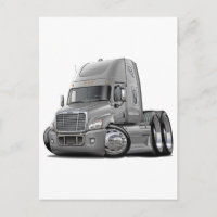 Freightliner Cascadia Silver Truck