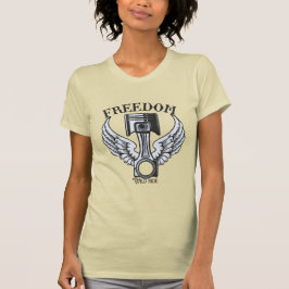Freigiebpistolen Vintager Motorrad-T - Shirt