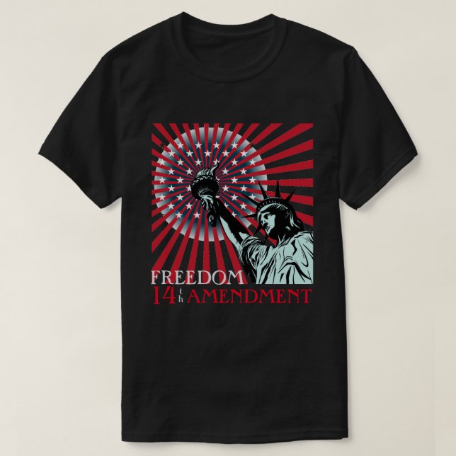 Freiheit 14. Änderungsantrag T - Shirt (Design vorne)