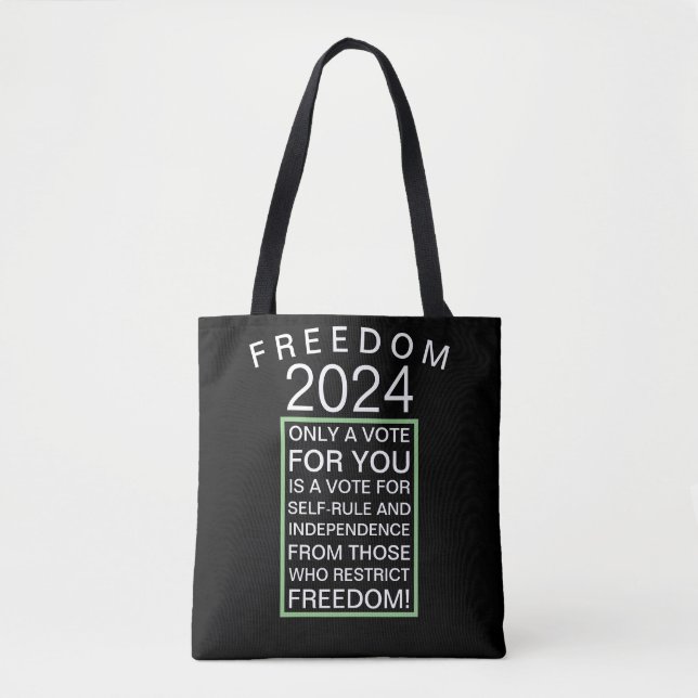 Freiheit 2024 Tasche (Vorderseite)