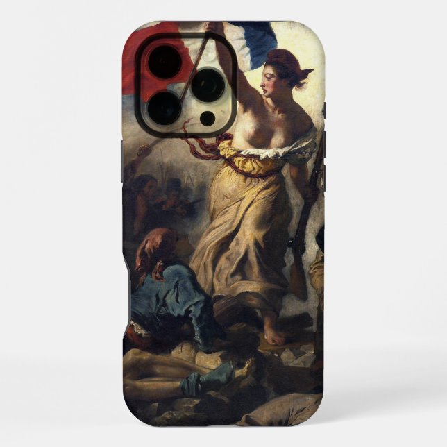 Freiheit als Führer des Volkes iPhone 16 Pro Max Hülle (Rückseite)