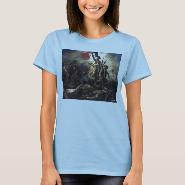 Freiheit als Führer des Volkes T-Shirt (Vorderseite)