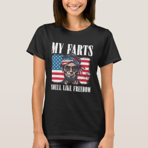 Freiheit Amerikanische Flagge 4. Juli Unabhängigke T-Shirt