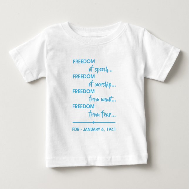 FREIHEIT... BABY T-SHIRT (Vorderseite)