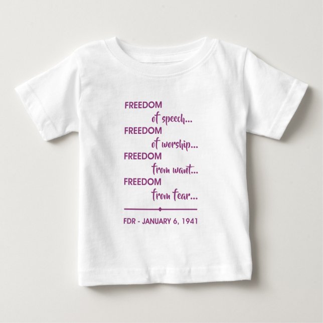 FREIHEIT... BABY T-SHIRT (Vorderseite)