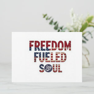 Freiheit belebte mein Soul Party Einladung - Retro