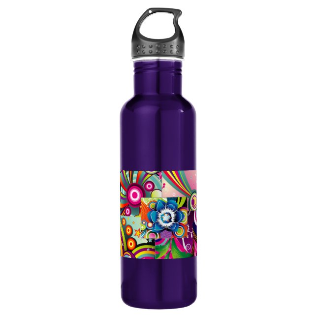 Freiheit Bottleworks Aluminium 24oz Edelstahlflasche (Vorderseite)