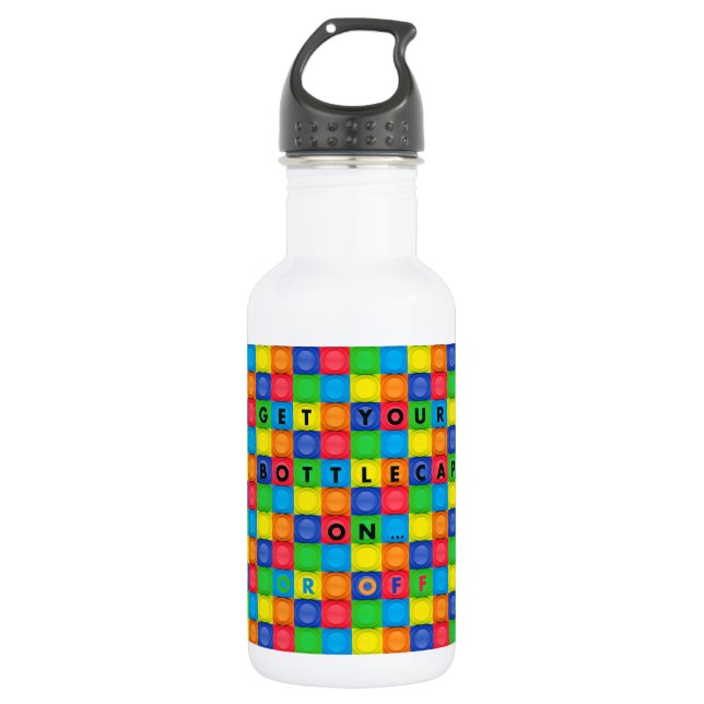 Freiheit Bottleworks Aluminium 32 Unze Trinkflasche (Vorderseite)