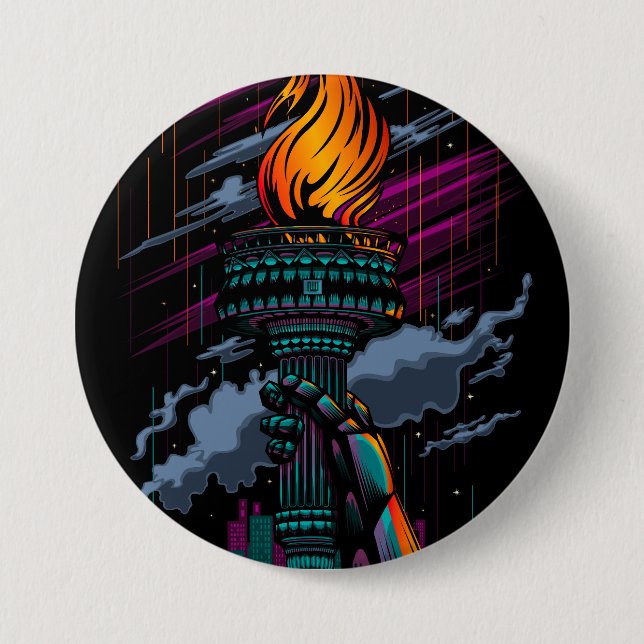 Freiheit Button (Vorderseite)