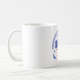 Freiheit, Demokratie und Wahrheit - FDT Kaffeetasse