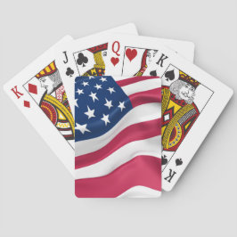 Freiheit der amerikanischen Flagge Spielkarten