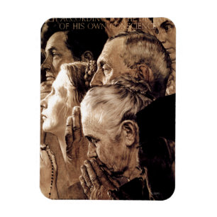 Freiheit der Anbetung Magnet