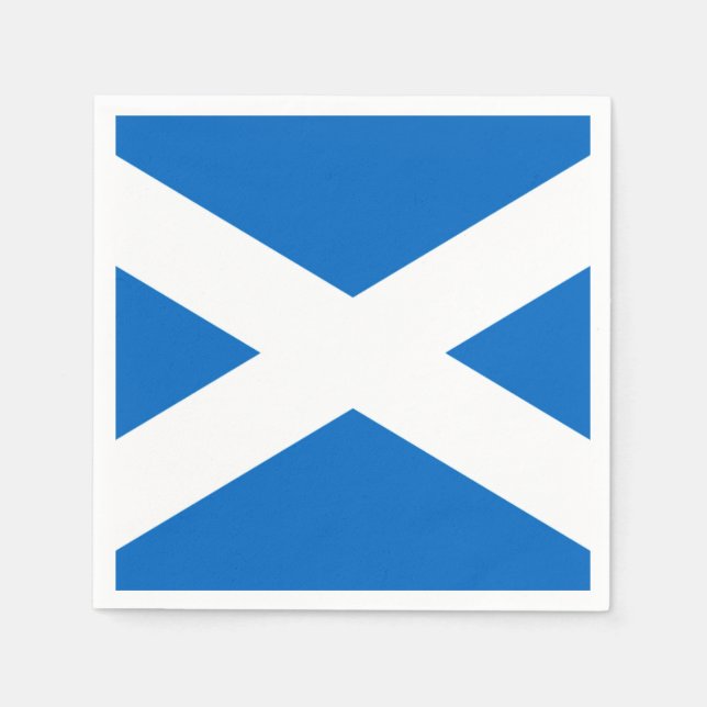 Freiheit der Flagge Schottlands Serviette (Vorderseite)
