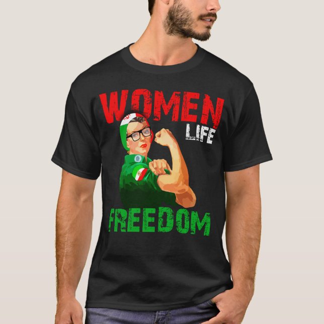 Freiheit der Frau T-Shirt (Vorderseite)