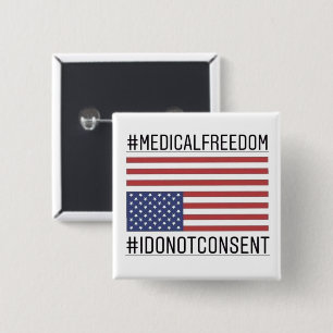 Freiheit der Medizin Button