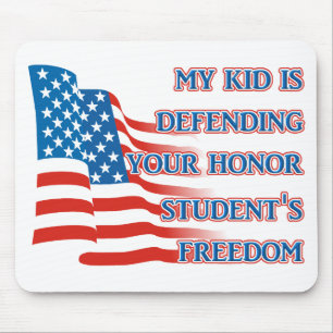 Freiheit der Streitkräfte - Ehrenschülermousepad Mousepad