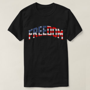 Freiheit der US Flagge T-Shirt