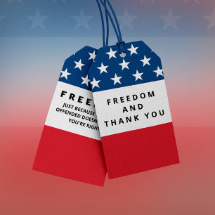 Freiheit ein echter Patriot Geschenkanhänger