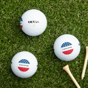 Freiheit ein echter Patriot Golfball