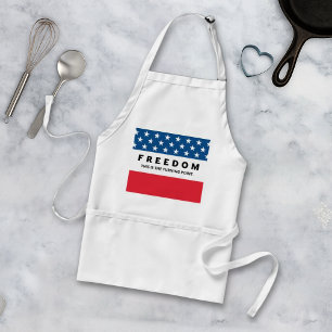 Freiheit ein echter Patriot Schürze
