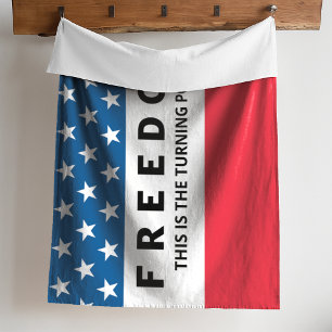 Freiheit ein echter Patriot Sherpadecke
