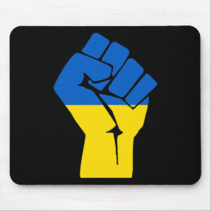 Freiheit Fist Ukraine Mousepad
