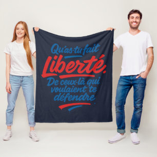 Freiheit Fleecedecke