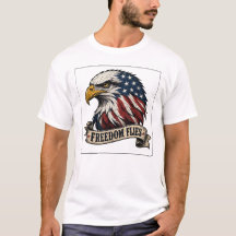 Freiheit fliegt Amerikanischer Adler Patriotisches