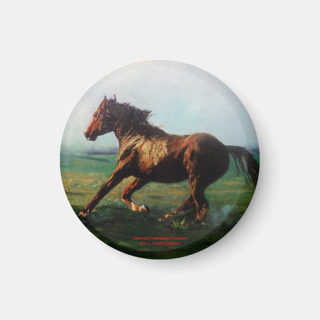 Freiheit/Freiheit Magnet (Vorne)