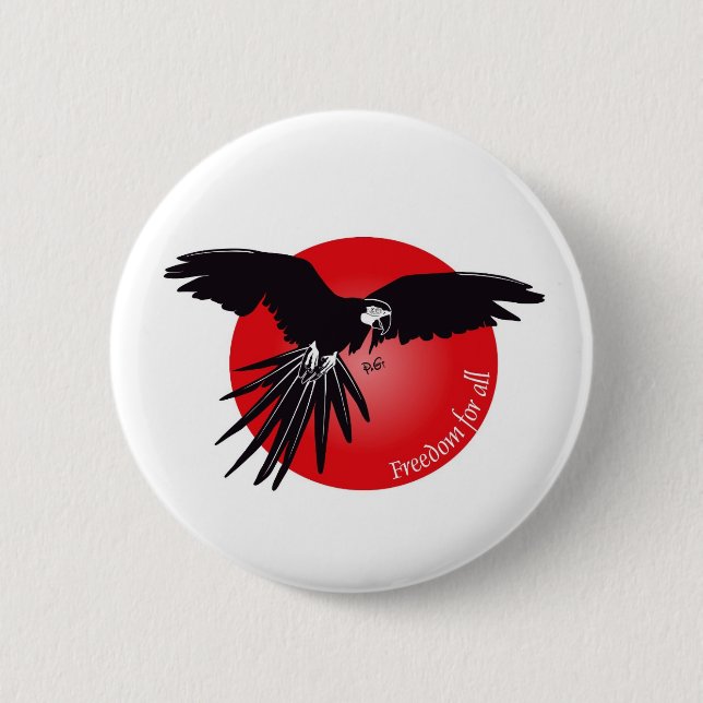 Freiheit für alle Tasten Button (Vorderseite)