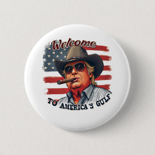 Freiheit für Amerikas Golf-Amerikaner Trump Button