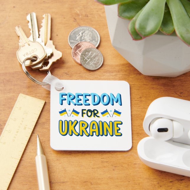 Freiheit für den Schlüsselanhänger in der Ukraine (Schreibtisch)
