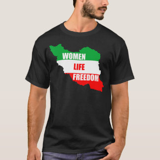 Freiheit für Frauen Iran Wir stehen mit der Frau T-Shirt