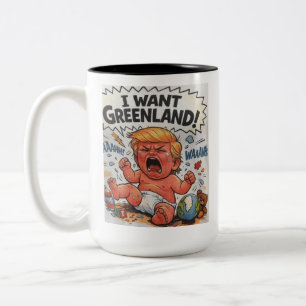 Freiheit für Grönland Tasse