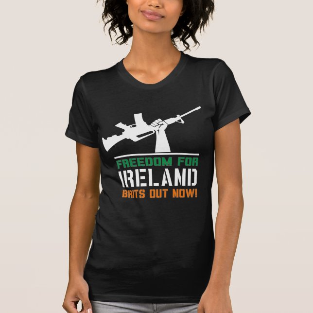 Freiheit für Irland! T-Shirt (Vorderseite)