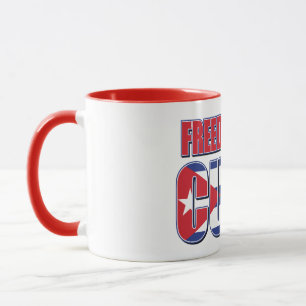 Freiheit für Kuba Tasse