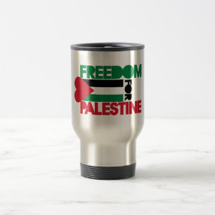 Freiheit für Palästina Reisebecher