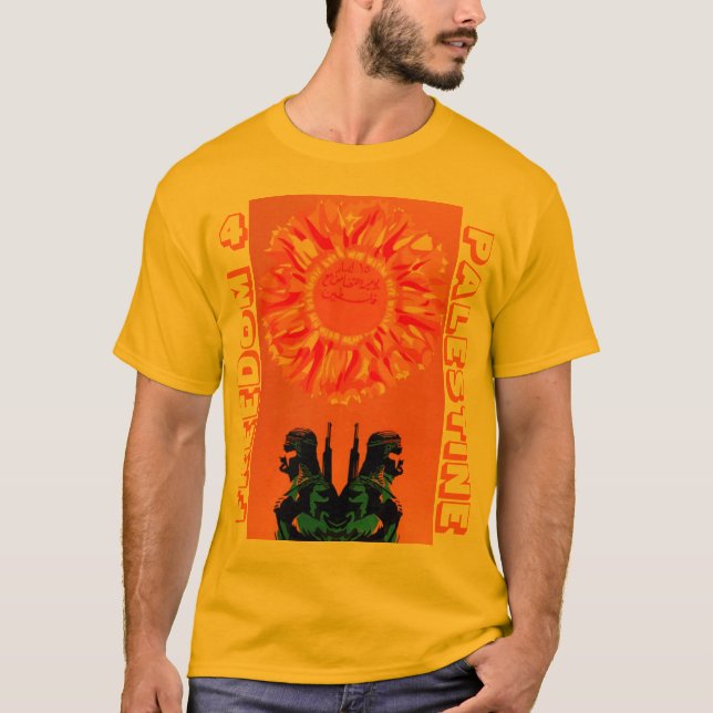 FREIHEIT FÜR PALÄSTINA T-Shirt (Vorderseite)