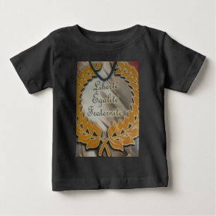 Freiheit, Gleichheit, Brüderlichkeit: Zukunft Blüh Baby T-shirt