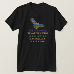 Freiheit hat Flügel und wir Liebe Ägypten T-Shirt