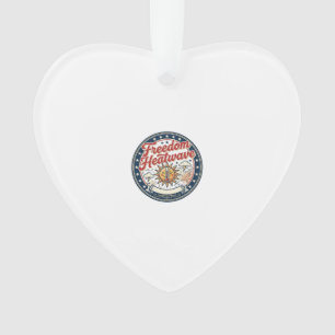 Freiheit Hitze Patriotisch Wetter Sommer Ornament