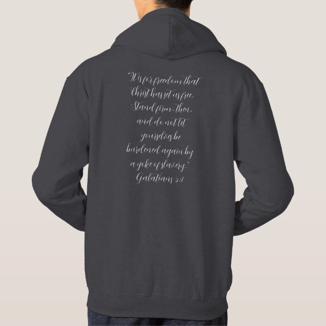 Freiheit Hoodie (Rückseite)